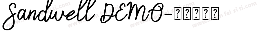 Sandwell DEMO字体转换